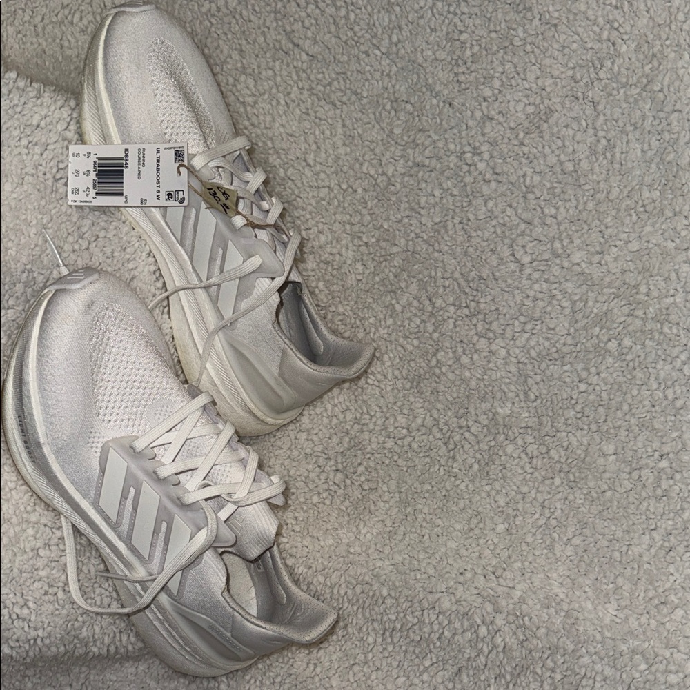 Adidas Women's Silver Athletic Shoes